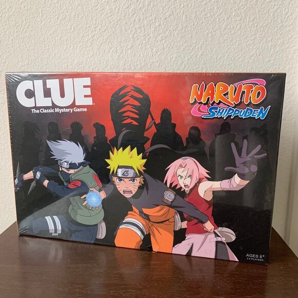 Hasbro Other - CLUE Naruto Shippuden Classic Mystery Game Edition